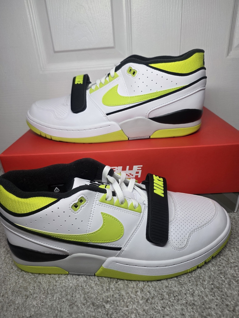 Nike Air Alpha Force 88 SP Billie Eilish 11 White/Venom Green/Black DZ6763-100